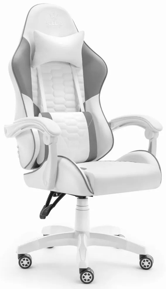 Herné kreslo HC-1000 Gray-White