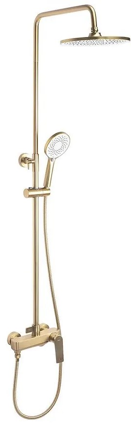 Sprchová súprava Rea Avalon zlatá brúsená