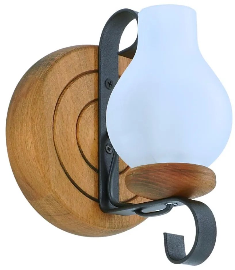 Nástenné svietidlo ROATA 1xE14/40W/230V buk