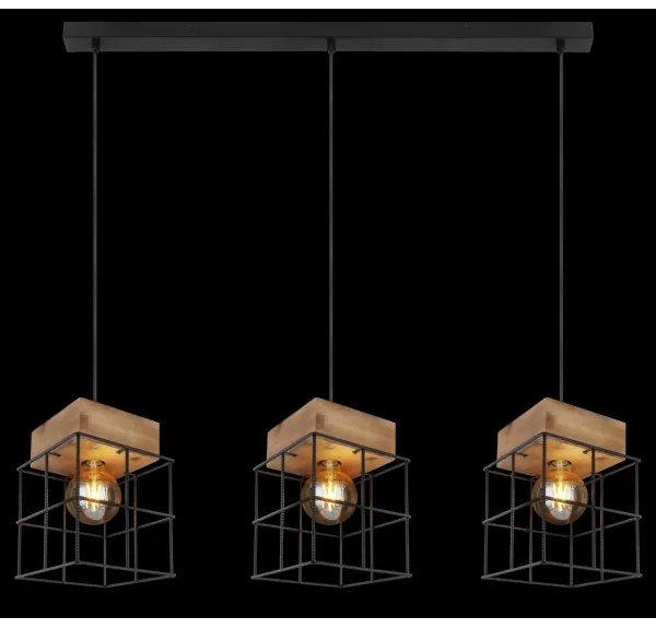 Globo 15530-3H - Luster na lanku MERRIL 3xE27/60W/230V