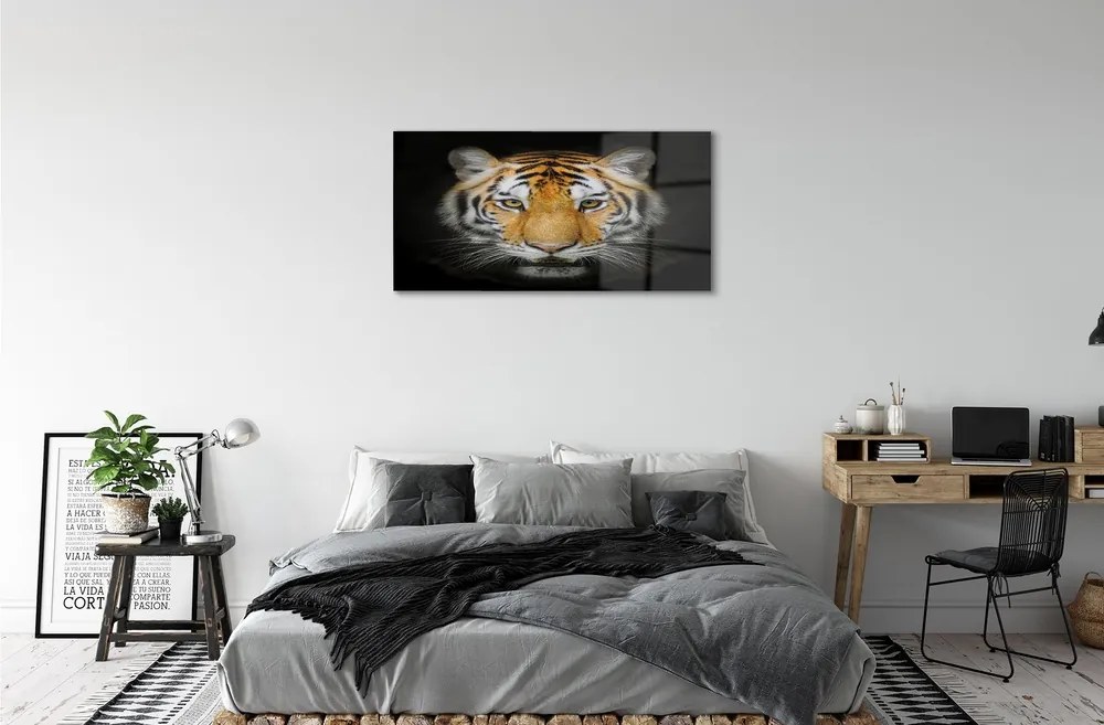 Sklenený obraz tiger 120x60 cm