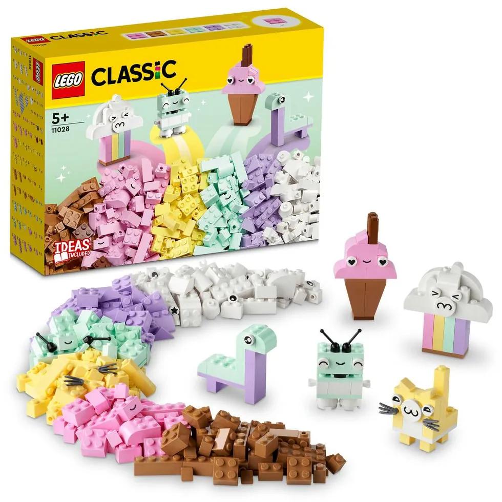 LEGO LEGO Classic – Kreatívne pastelové kocky