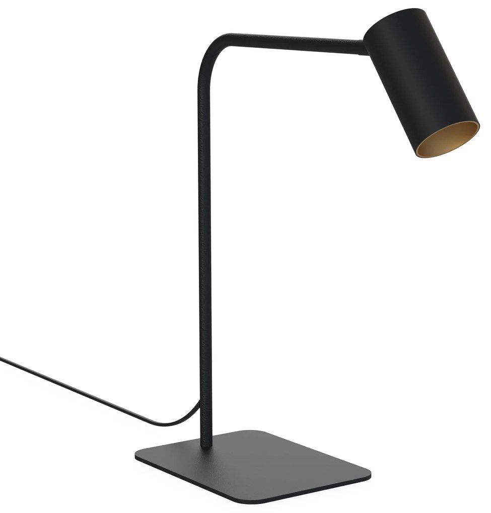 NOWODVORSKI Stolná moderná LED lampa MONO, 1xGU10, 10W, čierna, zlatá