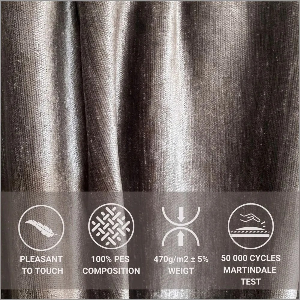 Hnedá čalúnená dvojlôžková posteľ s úložným priestorom s roštom 180x200 cm Aruba L – Maison de Rêve