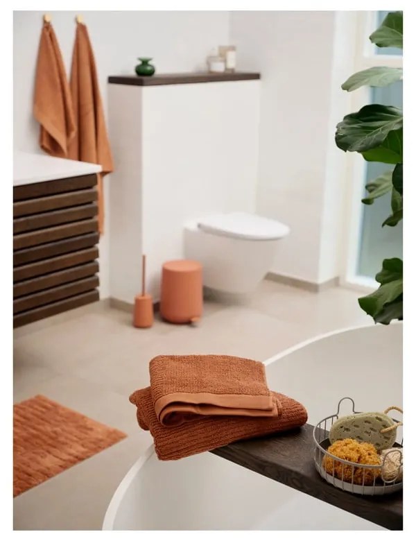 Oranžová kameninová WC kefa Nova One – Zone