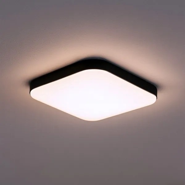 LED stropné svietidlo NEMO LED/11W/230V 26x26 cm čierne