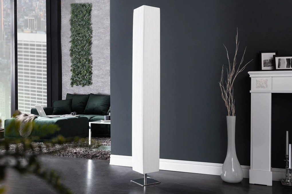 Stojacia lampa Paris 160cm biela