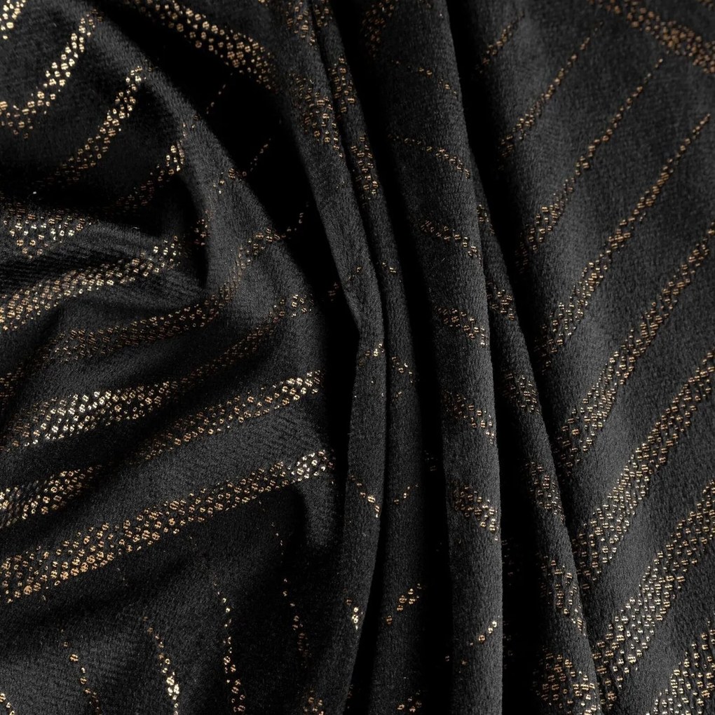 ZATEMŇOVACÍ ZÁVES LIMITED COLLECTION VICTORIA 140X250 CM ČIERNA
