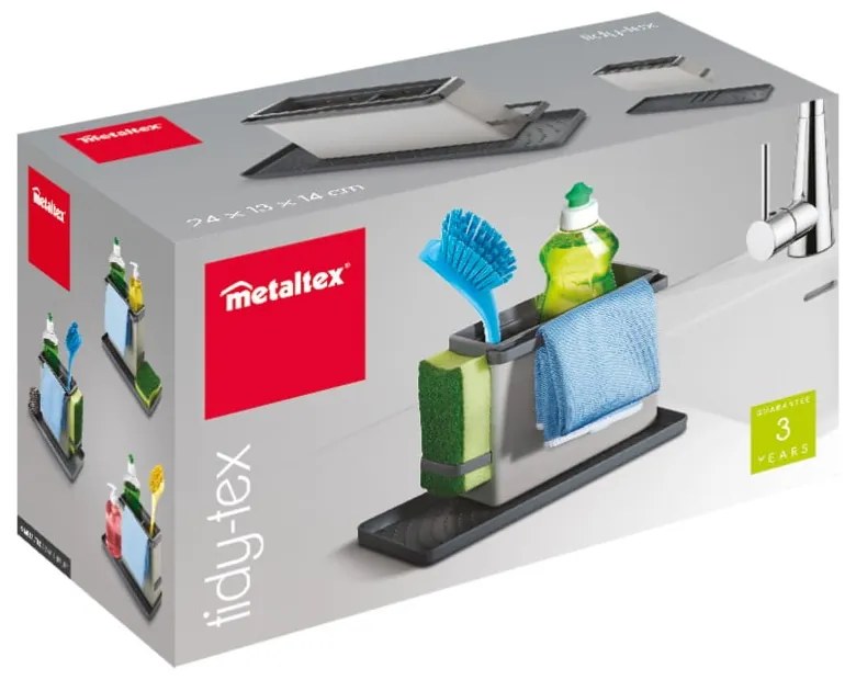 Organizér na upratovacie prostriedky Metaltex Tidytex