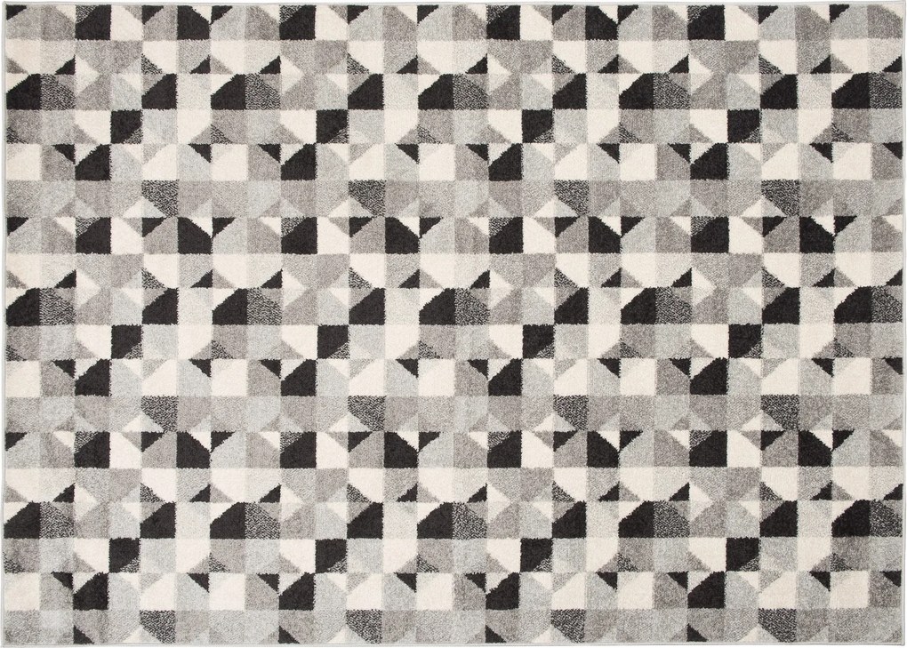 TA Koberec C942C TMAVO_ŠEDÁ/ANTRACITOVÁ AZÚROVÁ Rozmer: 140x190 cm