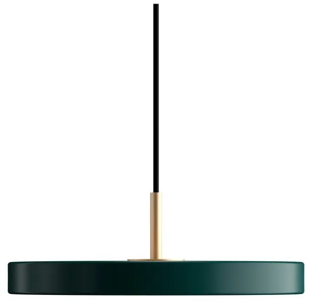 Tmavozelené LED závesné svietidlo s kovovým tienidlom ø 31 cm Asteria Mini – UMAGE
