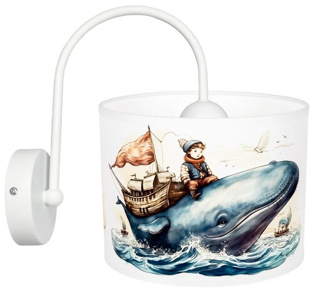 Detské nástenné svietidlo OCEAN 1xE27/60W/230V