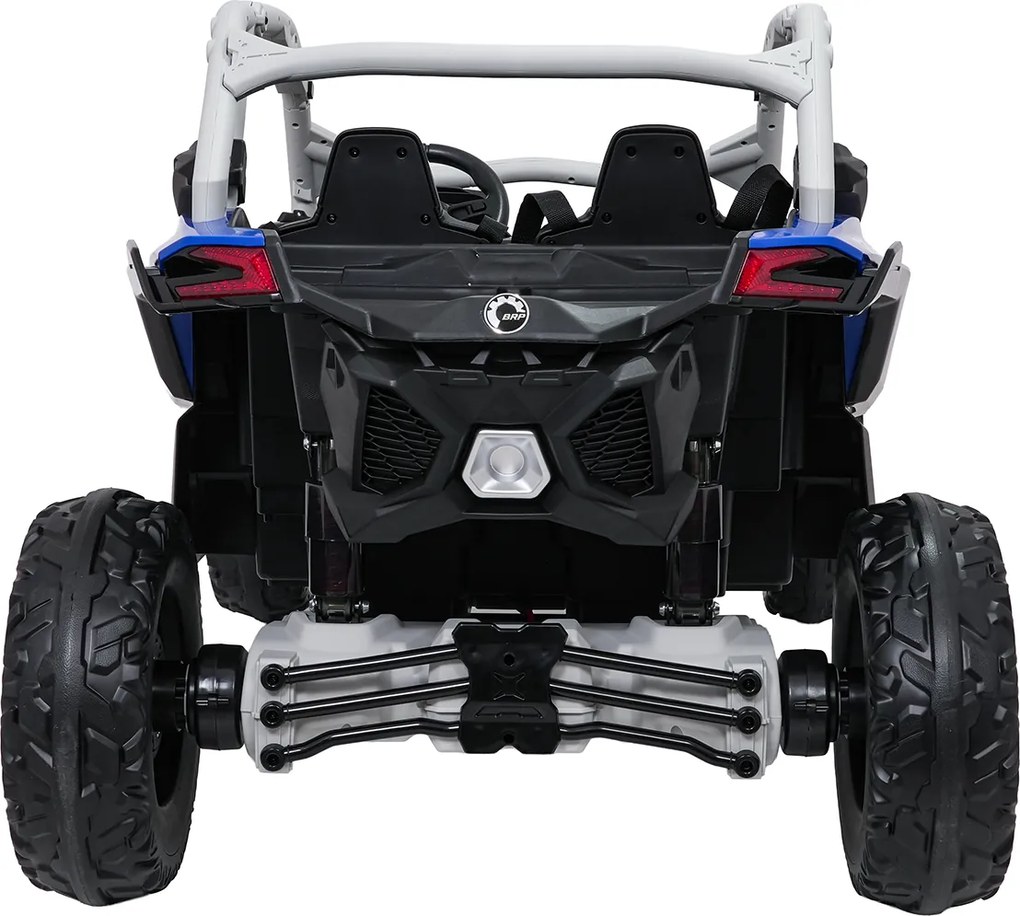 Ramiz Elektrická bugina Maverick Turbo RR pre deti modro-sivá + kolesá