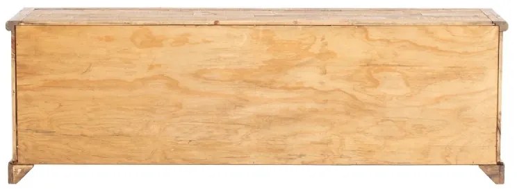 furniture-nabytek.cz - Masívny TV stolík Laredo z borovice, lakovaný, prírodná farba