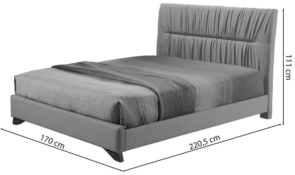 Manželská posteľ 160 cm Lania 160 (s roštom) (zelená). Akcia -17%. Vlastná spoľahlivá doprava až k Vám domov. 1098720