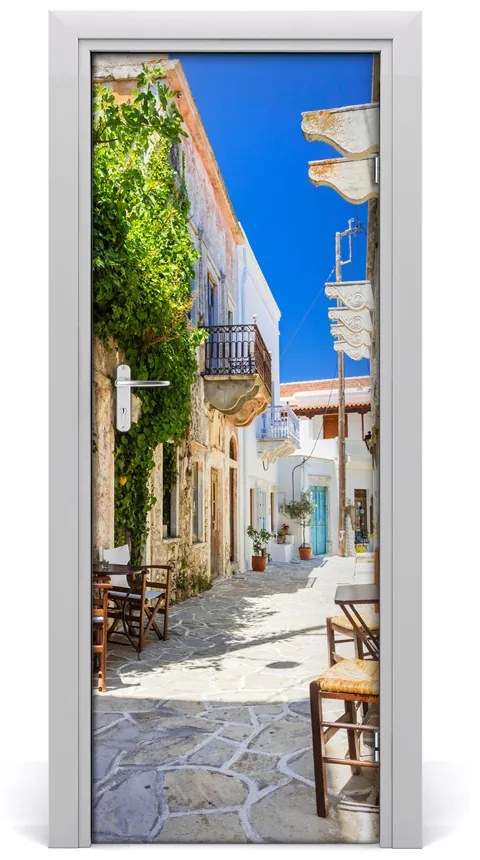 Fototapeta samolepiace dvere Ostrov Naxos Grécko 85x205 cm