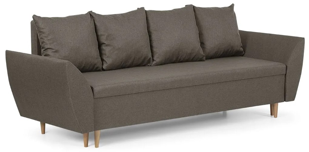 Pohovka pre 3 osoby s funkciou spania ALEX Béžová