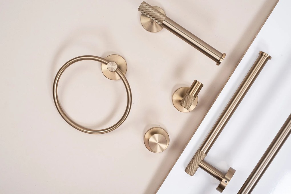 Rea Modern, 1-háčik na uterák, 6606A, zlatá matná, REA-98009