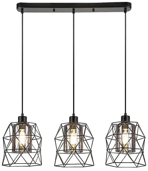 Rabalux 72113 - Luster na lanku EMRYS 3xE27/40W/230V