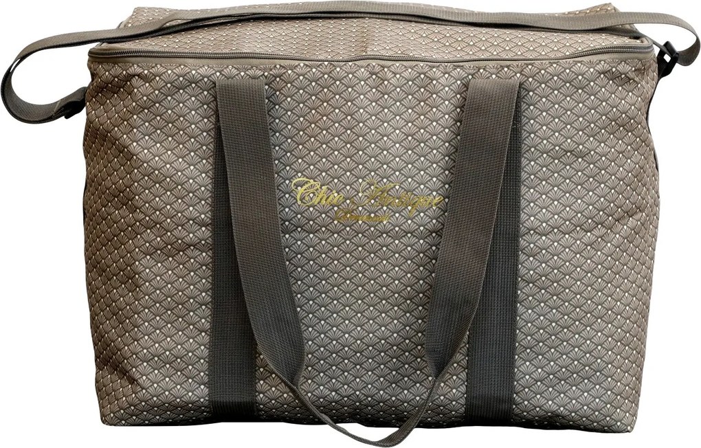Veľká mocca cestovná termotaška s popruhom Pessac Cooler - 44*27*32cm