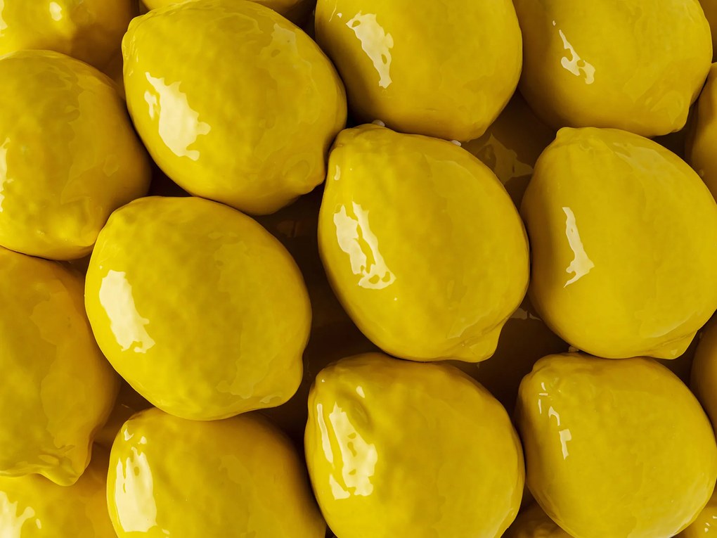 Lemon Juice váza žltá 40 cm