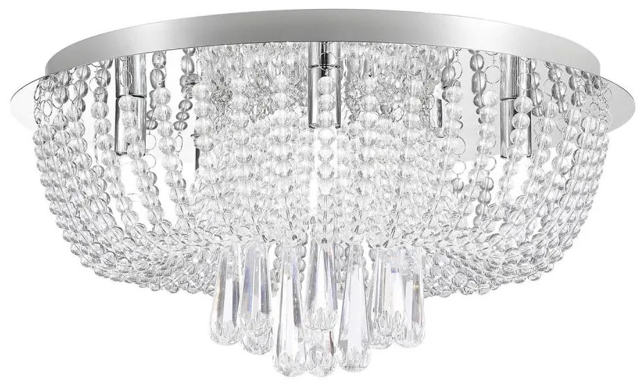 Zuma Line 19157M - Stropné svietidlo SENSI 6xG9/25W/230V pr. 45 cm chróm