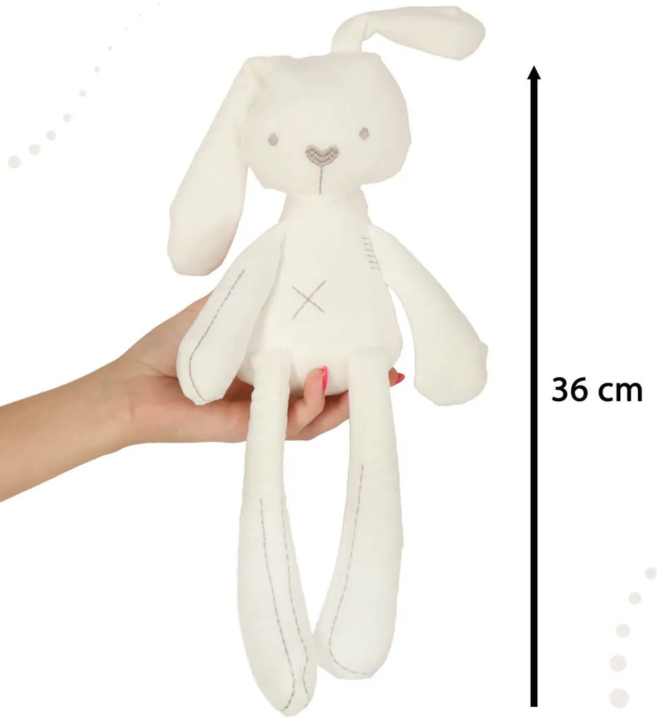 KIK Plyšový maskot králik 49cm