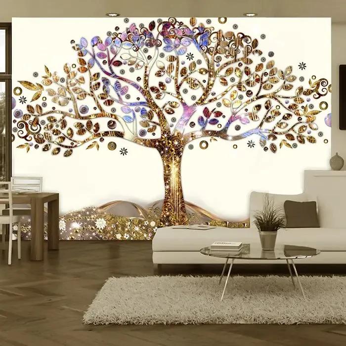 Fototapeta - Golden Tree Veľkosť: 100x70, Verzia: Premium
