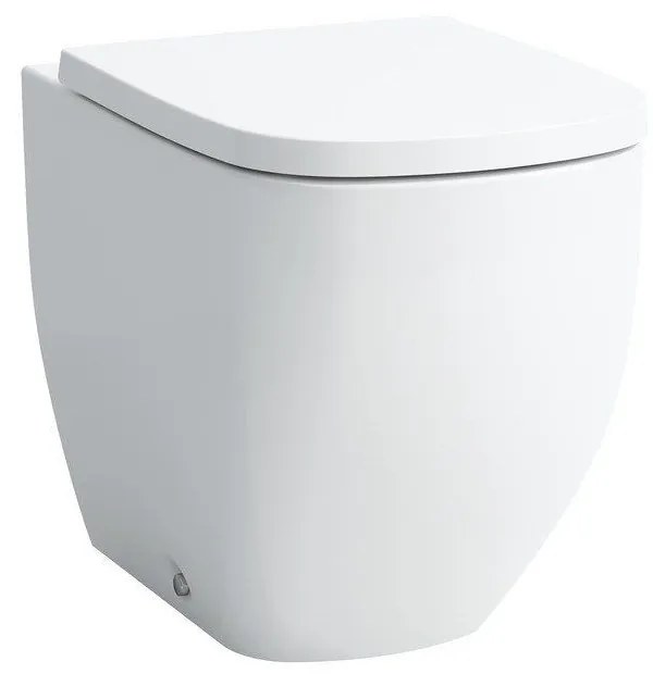 LAUFEN Palomba Collection Sedadlo s poklopom so spomaľovacím mechanizmom, 443 mm x 361 mm, biela H8918020000001