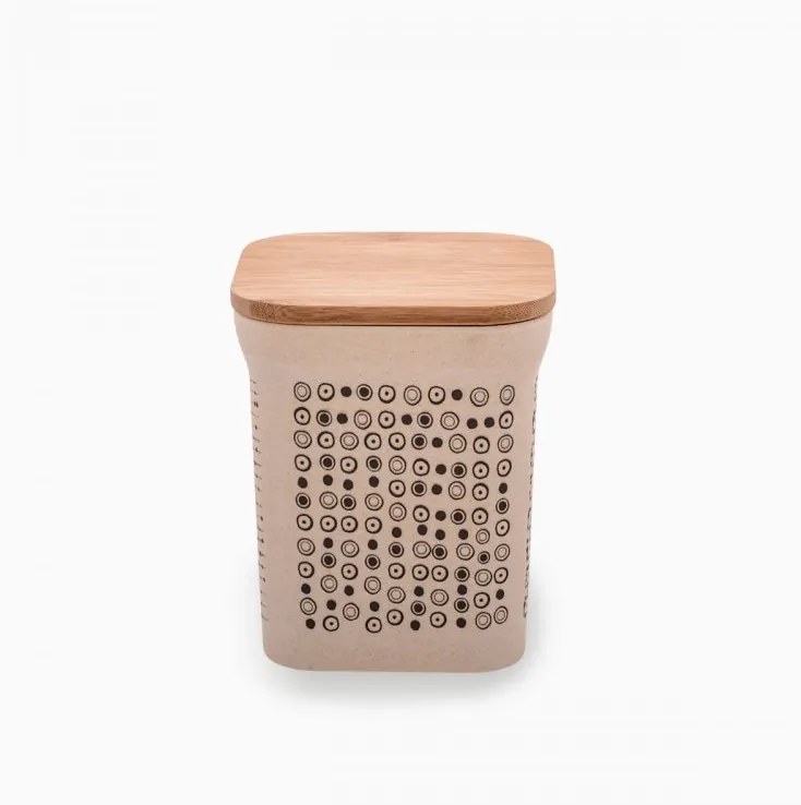 Lunasol - Hranatá dóza s uzáverom 1050 ml - Bamboo Fiber (593062)