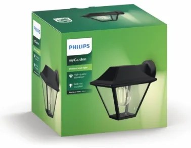 Philips 16495/30/PN - Vonkajšie nástenné svietidlo MYGARDEN ALPENGLOW E27/60W/230V