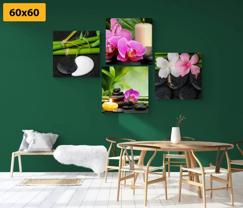 Set obrazov Feng Shui zátišie Varianta: 4x 60x60