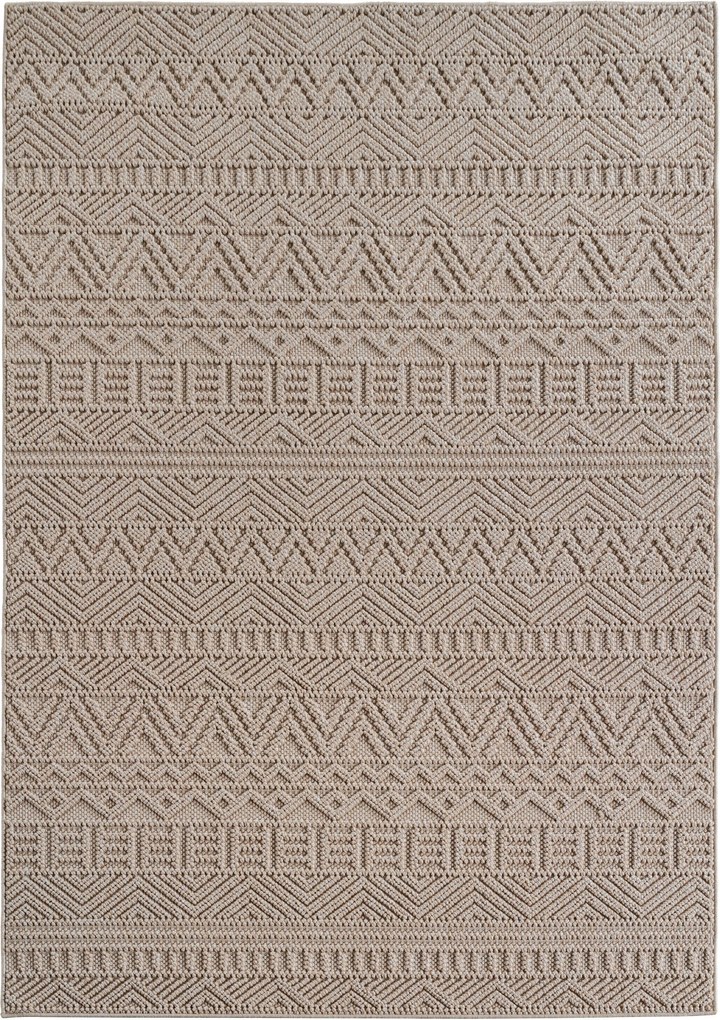 Ayyildiz, Behúň Helix 2202 beige, 80x250, béžová, chodba / predsieň