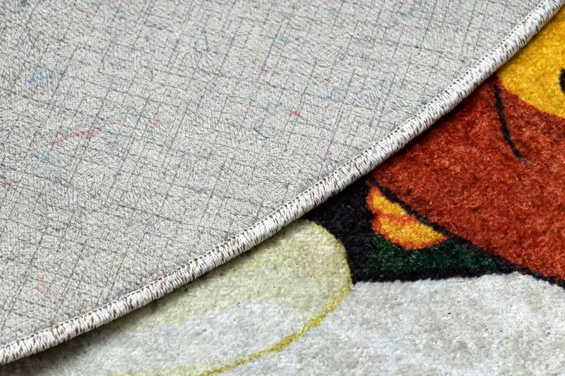 Dywany Łuszczów Detský kusový koberec Junior 51595.801 Africa - 100x100 (priemer) kruh cm