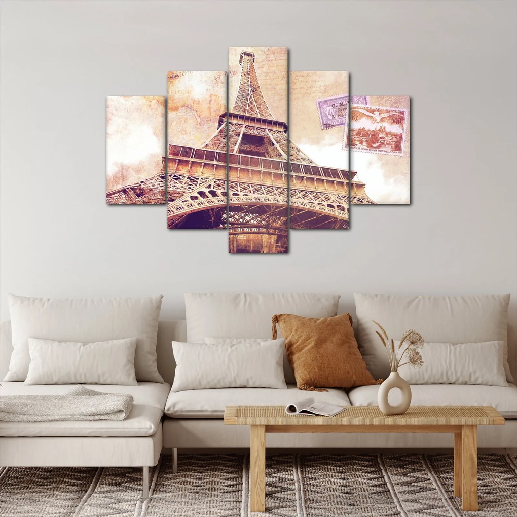 Obraz - Pohľad z Paríža (150x105 cm)