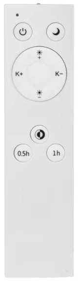 LED Stmievateľné stropné svietidlo LED/24W/230V + DO okrúhly 2700K-6500K