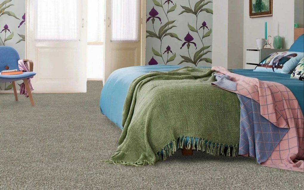 Koberec metráž Coletta 49, na mieru, šíře 4m, hnedá, twinback (filc+juta), obchodné priestory, ITC