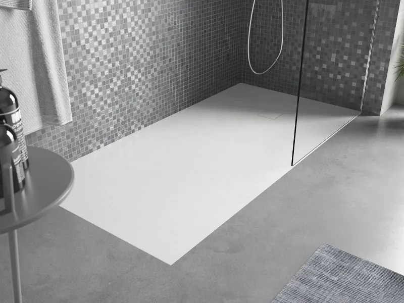 Mexen Bert, SMC obdĺžniková sprchová vanička 180 x 90 cm, biela, 4K109018