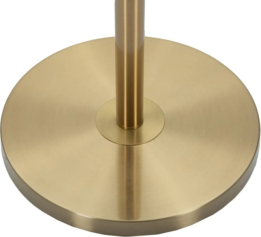 Stojacia lampa Whity 160 cm biela/zlatá