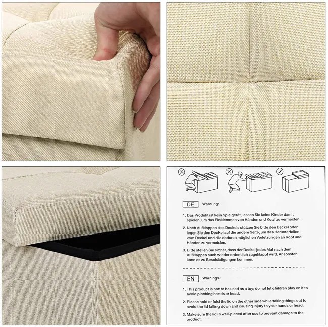 Lavička s vekom LSF47BE