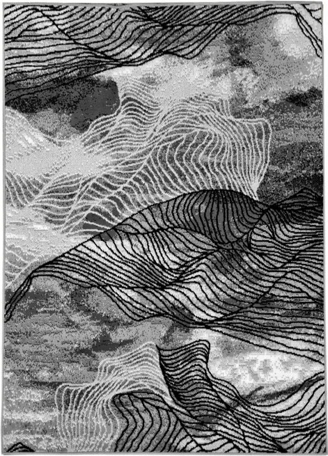 DC Koberec PP 010 sivá Rozmer: 50×90 cm