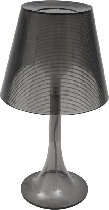 Čierna stolová lampa Mauro Ferretti Grigio, 33 × 43 cm