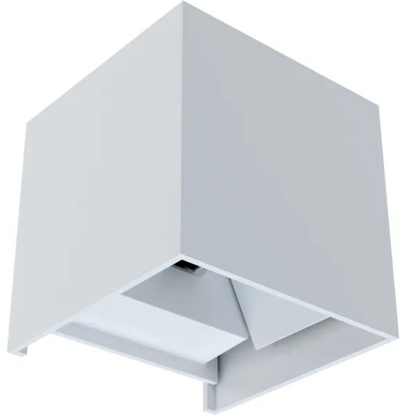 APLED - LED Vonkajšie nástenné svietidlo CUBE 2xLED/3W/230V IP65