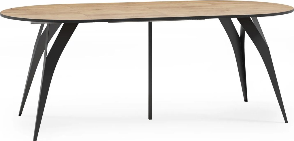 Rozkladací jedálenský stôl AMINA Rozmer stola: 100 - 200 cm