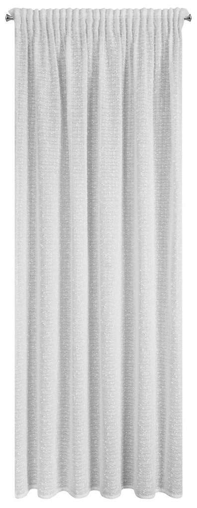 ZÁVES NA PÁSKE OFELIA 135X270 CM BIELA