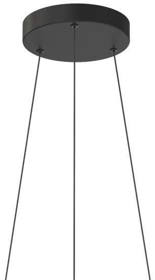 ONLI - LED Luster na lanku MATE LED/40W/230V 4000K čierna