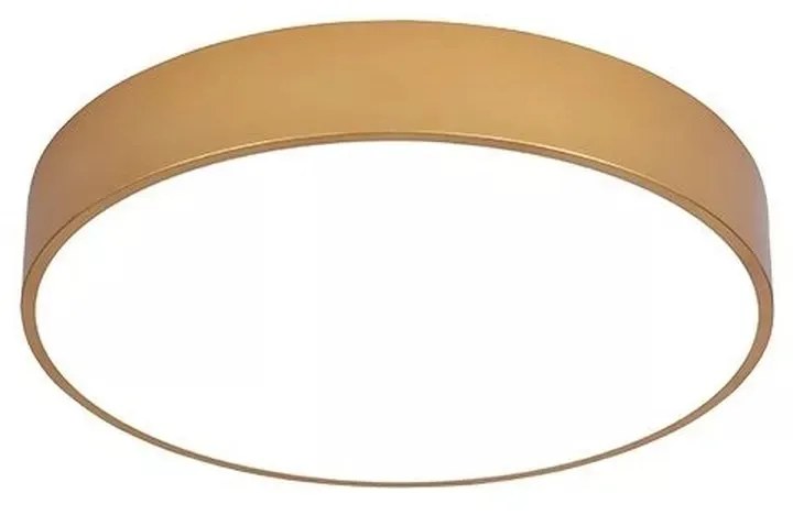 LIGHT.IT Stropné svietidlo DOT LED 12W 20cm GOLD Warm White DOT3723 DOT3723