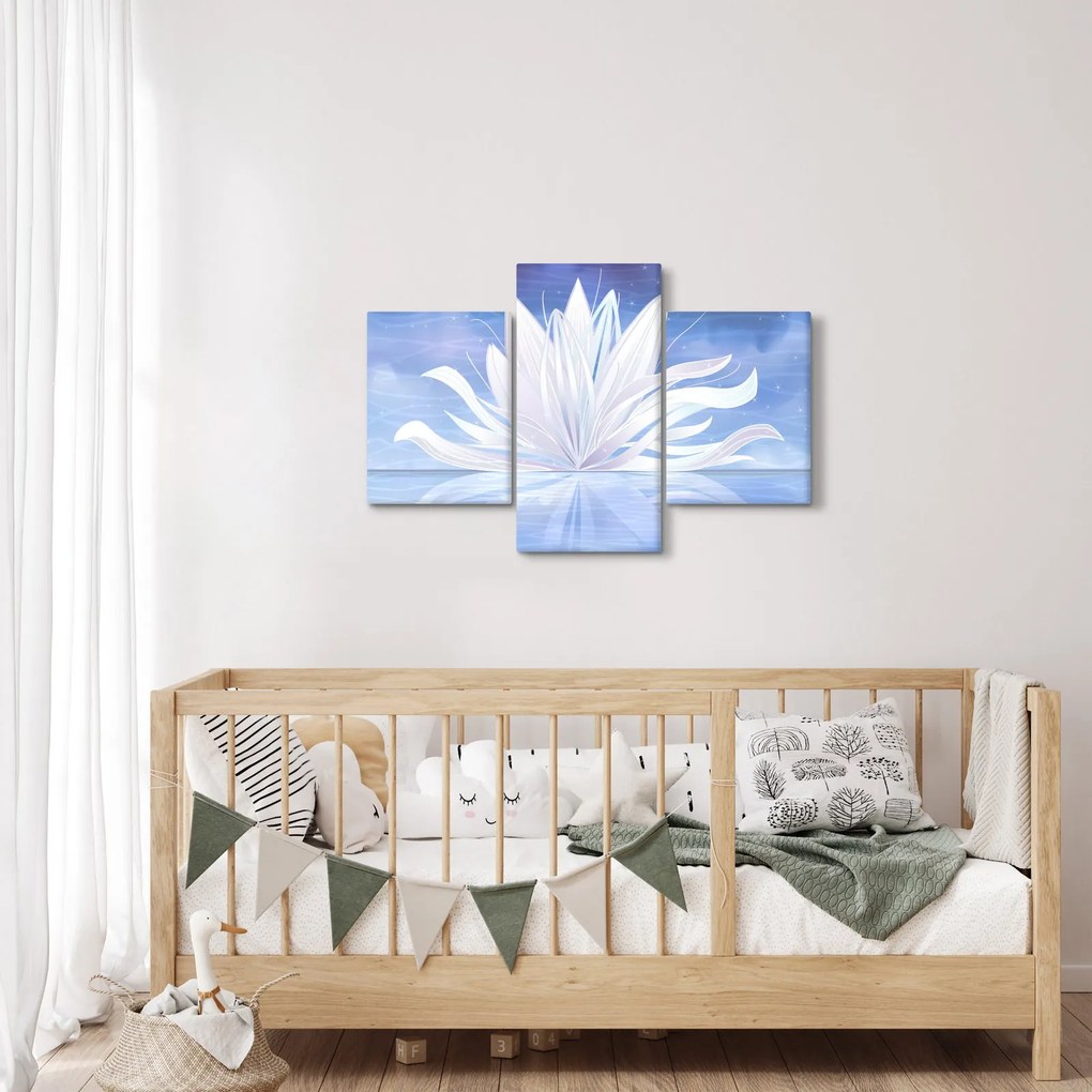 Obraz - Lotusový kvet (90x60 cm)