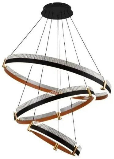 LED Stmievateľný luster na lanku LED/240W/230V 3000-6500K + diaľkové ovládanie