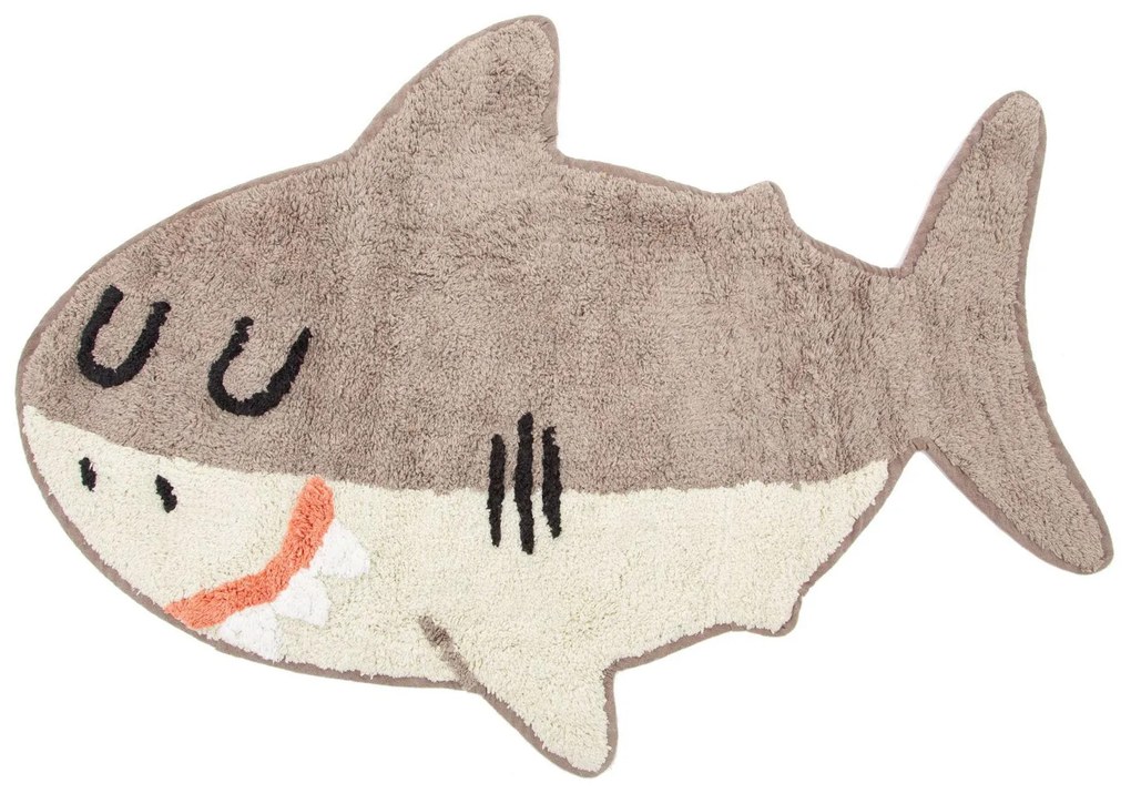 sass & belle Detský koberček Shelby the Shark